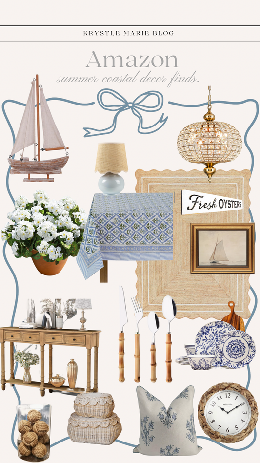 Summer Coastal Cottage Finds from Amazon