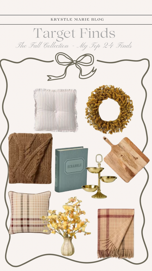 Target Fall Finds with Krystle Marie Blog