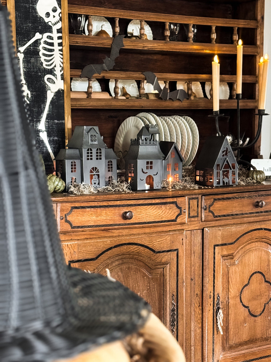 Cottage Style, the Krystle Way with Decor Steals: Halloween Charm