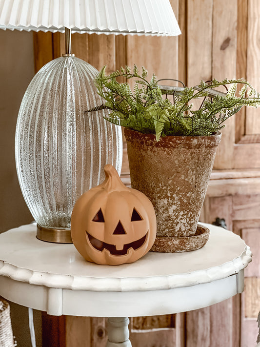 Terracotta Jack O' Lanterns