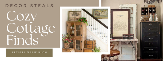 Cozy Cottage Farmhouse Finds from Decor Steals - Summer 2024