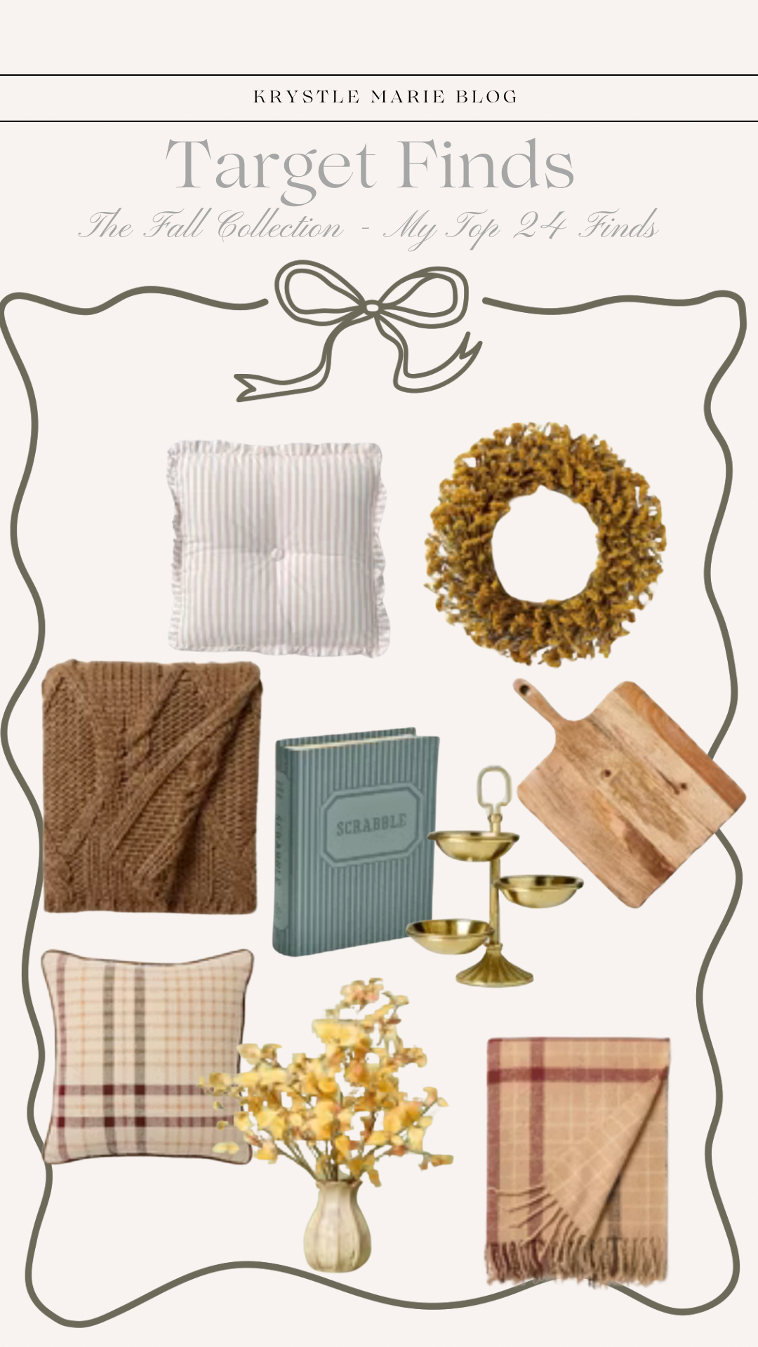 Target Fall Finds with Krystle Marie Blog