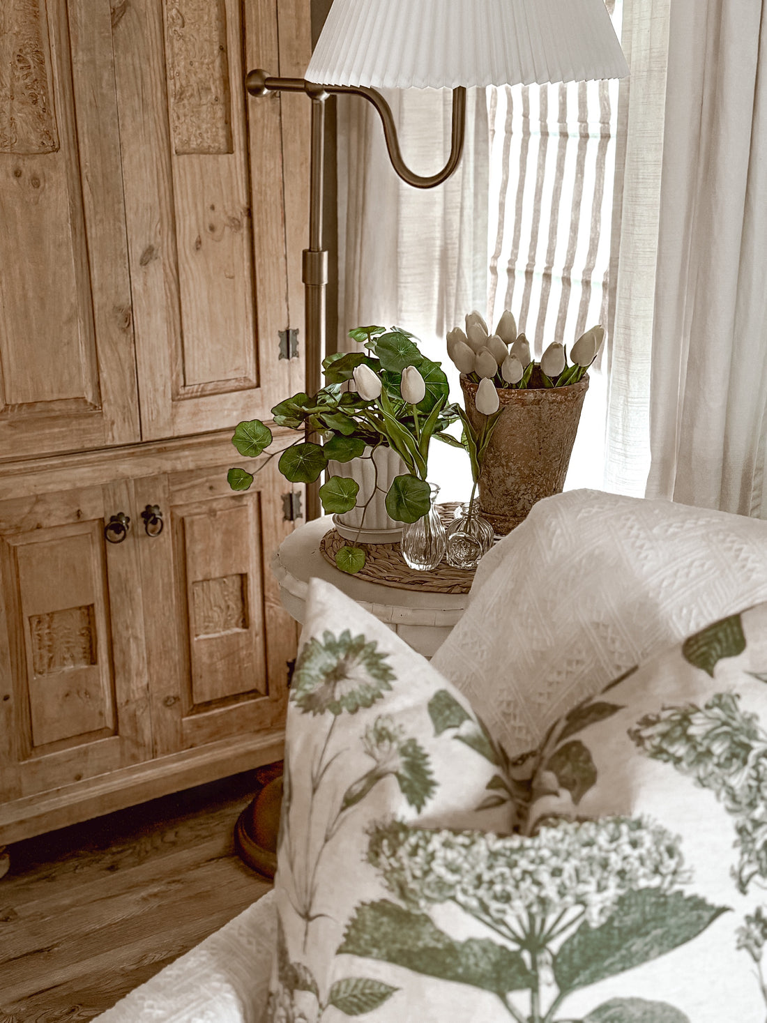 Decorating Our Home for Spring with a Cozy Cottage Garden Style