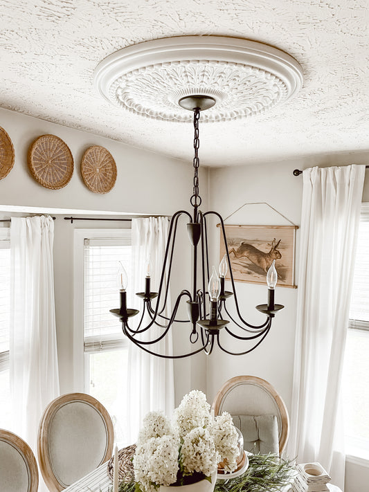 Quick & Easy Chandelier Upgrade!