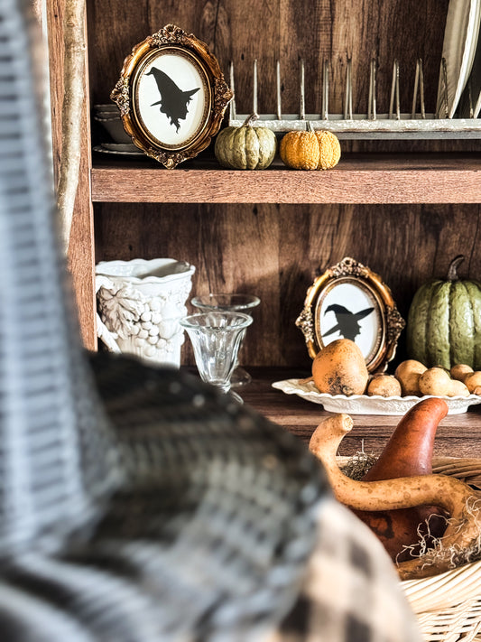 Witch 3 Silhouette - Printable Halloween Decor