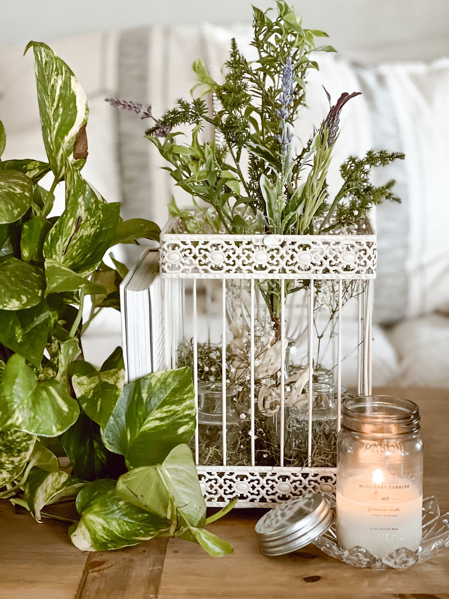 18” Herb Floral Stem